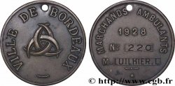 TROISIÈME RÉPUBLIQUE Médaille de métier, Marchand Ambulant, n°220, 1er type