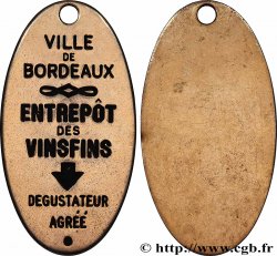 TROISIÈME RÉPUBLIQUE Plaque de métier, dégustateur agréé