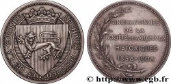 III REPUBLIC Médaille, Cinquantenaire de la société des archives historiques