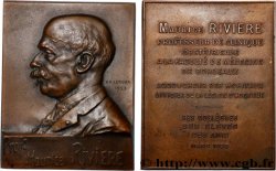 MÉDECINE - SOCIÉTÉS MÉDICALES Plaquette, Professeur Maurice Rivière