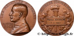 III REPUBLIC Médaille, Maréchal Foch, Oeuvre de l’orphelinat