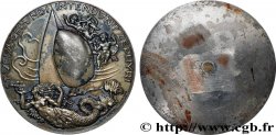 QUATRIÈME RÉPUBLIQUE Médaille, Yachting, tirage uniface