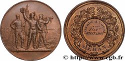 TERCERA REPUBLICA FRANCESA Médaille, Institut militaire