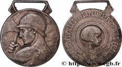 TERCERA REPUBLICA FRANCESA Médaille, Oeuvre des pupilles des sapeurs-pompiers français
