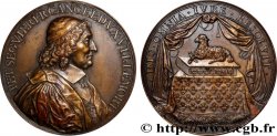 LOUIS XIV LE GRAND OU LE ROI SOLEIL Médaille, Pierre Séguier, chancelier de France, refrappe