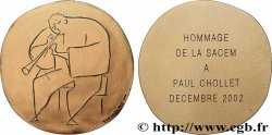 V REPUBLIC Médaille, Hommage de la SACEM