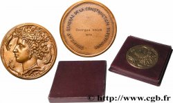 FUNFTE FRANZOSISCHE REPUBLIK Médaille, Syndicat général de la construction électrique