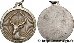 MÉDAILLES RELIGIEUSES Médaille, Cerf rayonnant