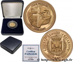 V REPUBLIC Médaille, Jean Moulin