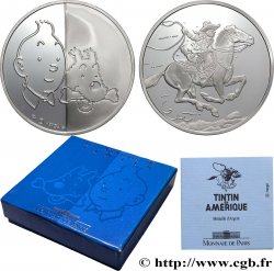 V REPUBLIC Médaille, Tintin en Amérique