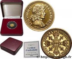 LOUIS XIII LE JUSTE Médaille, Reproduction du Louis d’or de Louis XIII