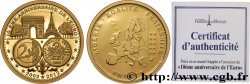 V REPUBLIC Médaille, 10e Anniversaire de l’Euro