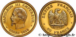 L&nbsp;OR DE LA FRANCE Médaille, Reproduction de monnaie, Essai 50 Francs Napoléon III