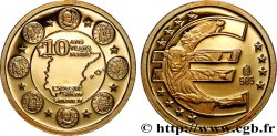 FUNFTE FRANZOSISCHE REPUBLIK Médaille, 10 ans de l’Europe, Espagne