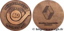 CINQUIÈME RÉPUBLIQUE Médaille, Meilleur agent, Renault
