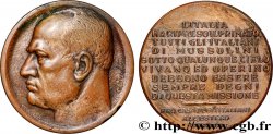 ITALIE - VICTOR EMMANUEL III Médaille, Mussolini, Vingt ans de fascisme