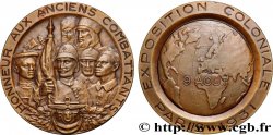 TROISIÈME RÉPUBLIQUE Médaille, Honneur aux anciens combattants