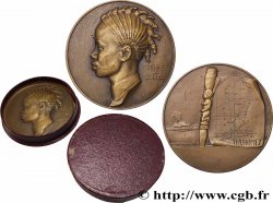 III REPUBLIC Médaille, Femme du Bournou