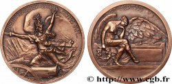 TROISIÈME RÉPUBLIQUE Médaille, Mort au combat