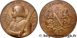 TROISIÈME RÉPUBLIQUE Médaille, Jeanne d’Arc, le Nouvelliste de Lyon
