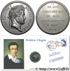 SÉRIE MÉTALLIQUE DES ROIS DE FRANCE Médaille, Louis-Philippe - 72 - refrappe ultra-moderne