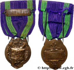 CINQUIÈME RÉPUBLIQUE Médaille, Union des fanfares de France