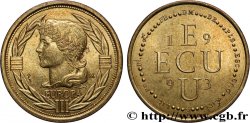 V REPUBLIC Médaille symbolique, Ecu Europa