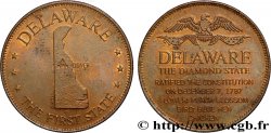 ÉTATS-UNIS D&nbsp;AMÉRIQUE Médaille, Delaware, 1er État