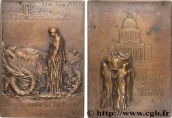 TROISIÈME RÉPUBLIQUE Plaquette, Mort de Sadi Carnot, Deuil de la Patrie