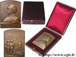 TERZA REPUBBLICA FRANCESE Plaquette, H. Marmottan, Cinquantenaire des mines de Bruay