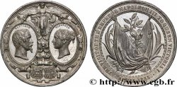 SECONDO IMPERO FRANCESE Médaille, Visite de Napoléon III à Victoria