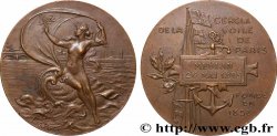 TROISIÈME RÉPUBLIQUE Médaille, 1er prix, Cercle de la voile