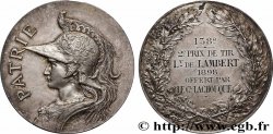 TROISIÈME RÉPUBLIQUE Médaille, PATRIE, 2e Prix de tir