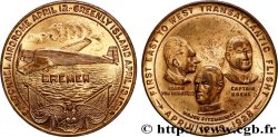 ÉTATS-UNIS D&nbsp;AMÉRIQUE Médaille, Premier vol transatlantique rapide vers l’Ouest