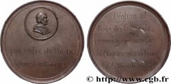 DEUXIÈME RÉPUBLIQUE Médaille, Premier service funèbre rendu en l’honneur des victimes de la République Française TTB+