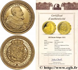1 MILLION DOLLAR SERIES Médaille, Reproduction d’une monnaie, 100 ducats de Sigismond III de Pologne