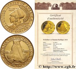 1 MILLION DOLLAR SERIES Médaille, Reproduction d’une monnaie, 50 dollars Panama