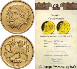 1 MILLION DOLLAR SERIES Médaille, Statère d’or au Satyre