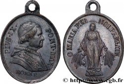 ITALY - PAPAL STATES - PIUS IX (Giovanni Maria Mastai Ferretti) Médaille, Marie conçue sans péchés