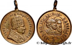 ITALY - PAPAL STATES - PIUS IX (Giovanni Maria Mastai Ferretti) Médaille, Saint Pierre et Saint Paul