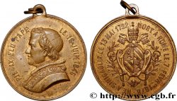 ITALY - PAPAL STATES - PIUS IX (Giovanni Maria Mastai Ferretti) Médaille, Décès du pape
