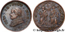 ITALY - PAPAL STATES - PIUS IX (Giovanni Maria Mastai Ferretti) Médaillette, Saint Pierre et Saint Paul