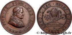 ITALIEN - KIRCHENSTAAT - PIE IX. Giovanni Maria Mastai Ferretti) Médaille, Jubilé épiscopal