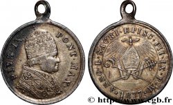 ITALIEN - KIRCHENSTAAT - PIE IX. Giovanni Maria Mastai Ferretti) Médaille, Jubilé épiscopal