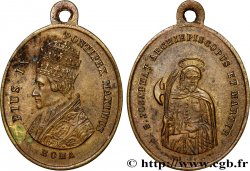 ITALIEN - KIRCHENSTAAT - PIE IX. Giovanni Maria Mastai Ferretti) Médaille, Saint Josaphat