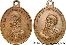 ITALY - PAPAL STATES - PIUS IX (Giovanni Maria Mastai Ferretti) Médaille, Jubilé universel