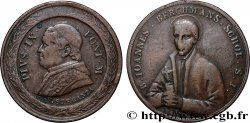 ITALY - PAPAL STATES - PIUS IX (Giovanni Maria Mastai Ferretti) Médaille, Bienheureux Jean Berchmans