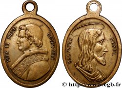 ITALY - PAPAL STATES - PIUS IX (Giovanni Maria Mastai Ferretti) Médaille, Salvador Mundi