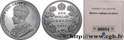 CINQUIÈME RÉPUBLIQUE Médaille, Reproduction monnaie, 1 dollar Canada
