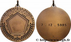 CINQUIÈME RÉPUBLIQUE Médaille, Orient de Gemenos la Sainte Baume